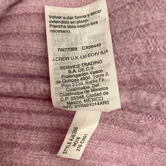 J. Crew Point Sur mock neck sweater in supersoft yarn. Size XS. - Picture 13 of 14